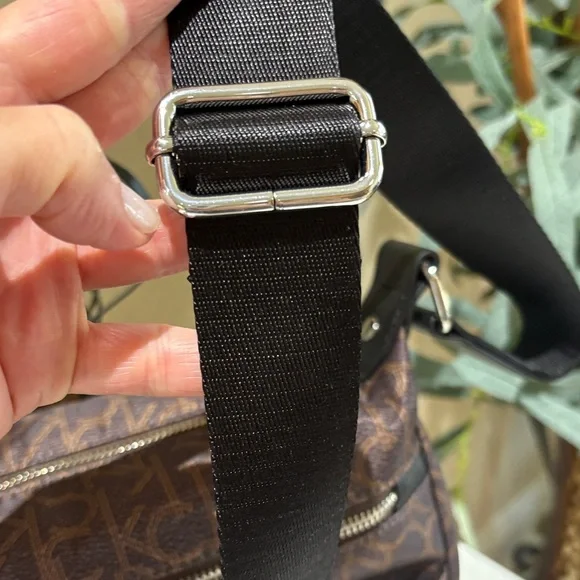 Calvin Klein Black and Brown Belt Bag - Picture 3 of 10
